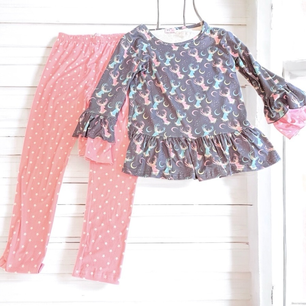 Girls Size 10/12 Beautiful Pete And Lucy Boutique Outfit